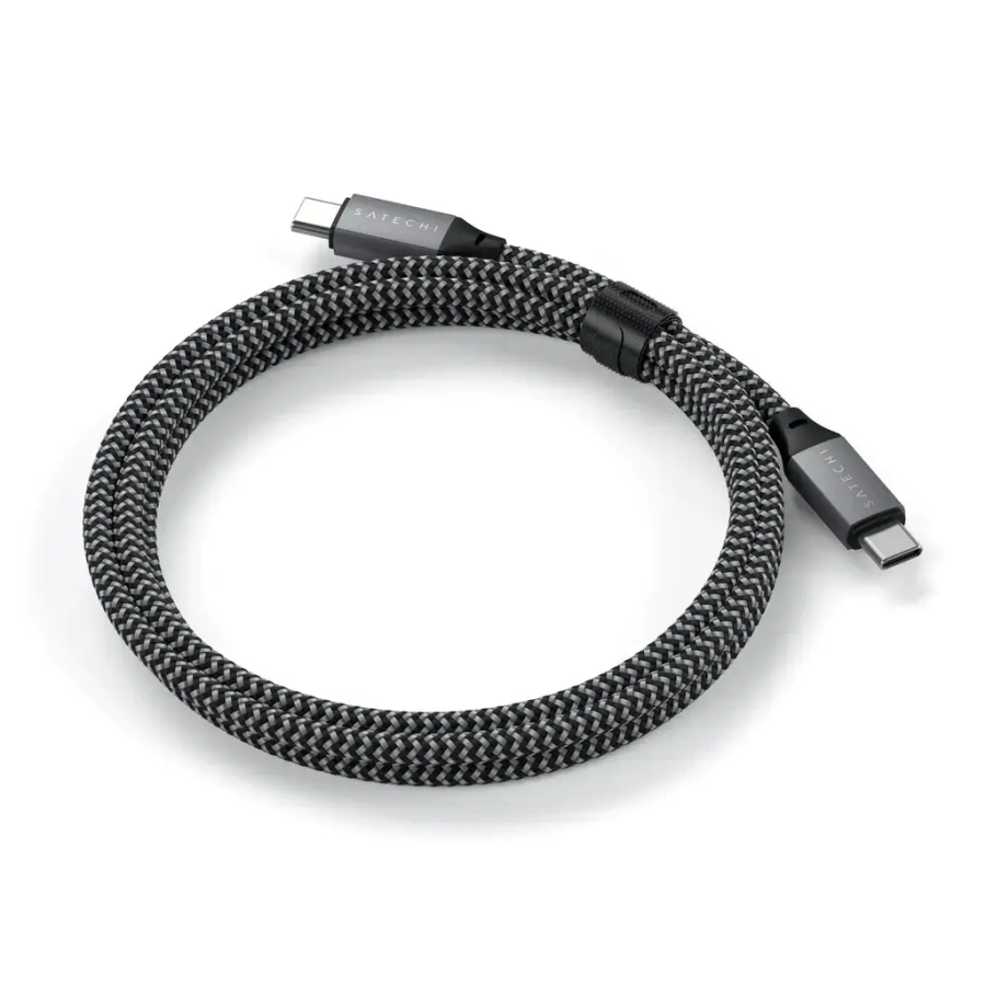 Satechi USB-C to USB-C Cable 100W Space Gray (2 m) (ST-TCC2MM)